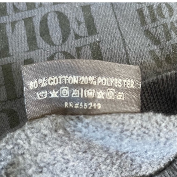 Official Taylor Swift Eras Tour Blue Crewneck Sweatshirt Size Small NWT Merch - Picture 5 of 6